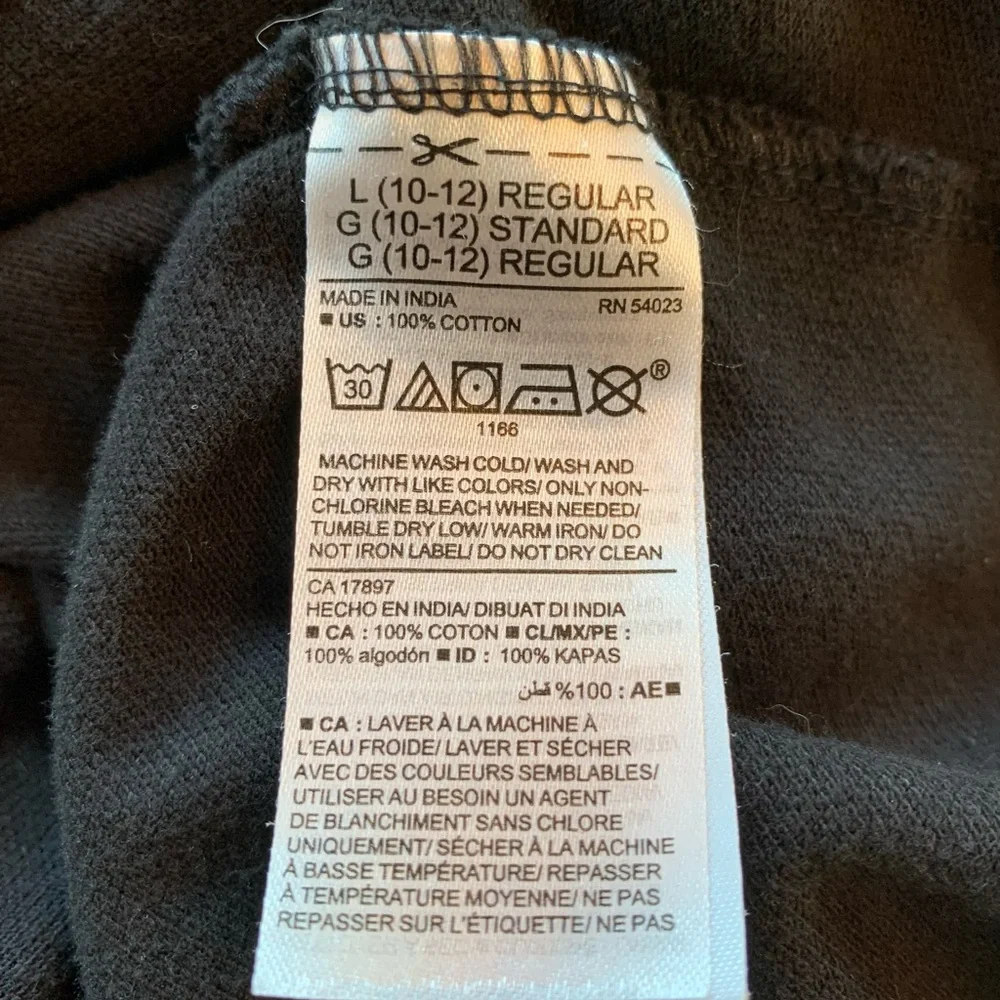 Old Navy | Bundle of 2 Boys Classic 2-Button Black Long Sleeve Polo sz L